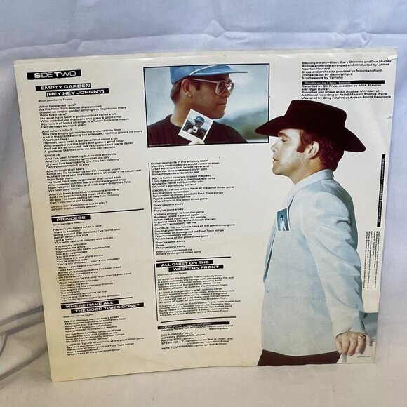 Elton John Jump Up! (Vinyl, 1982) Geffen GHS 2013 VG LP Record Album - Picture 7 of 12